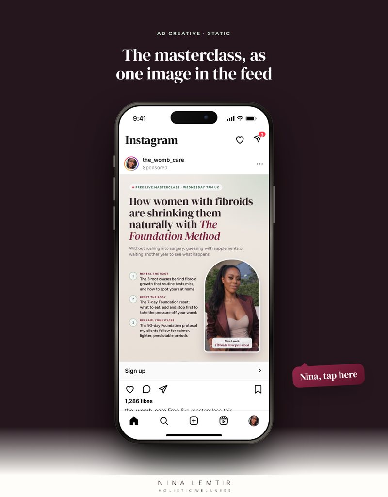Static ad preview